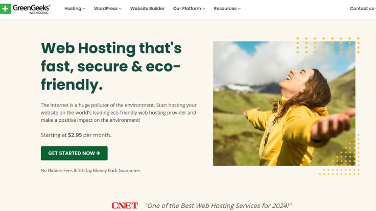 GreenGeeks hosting